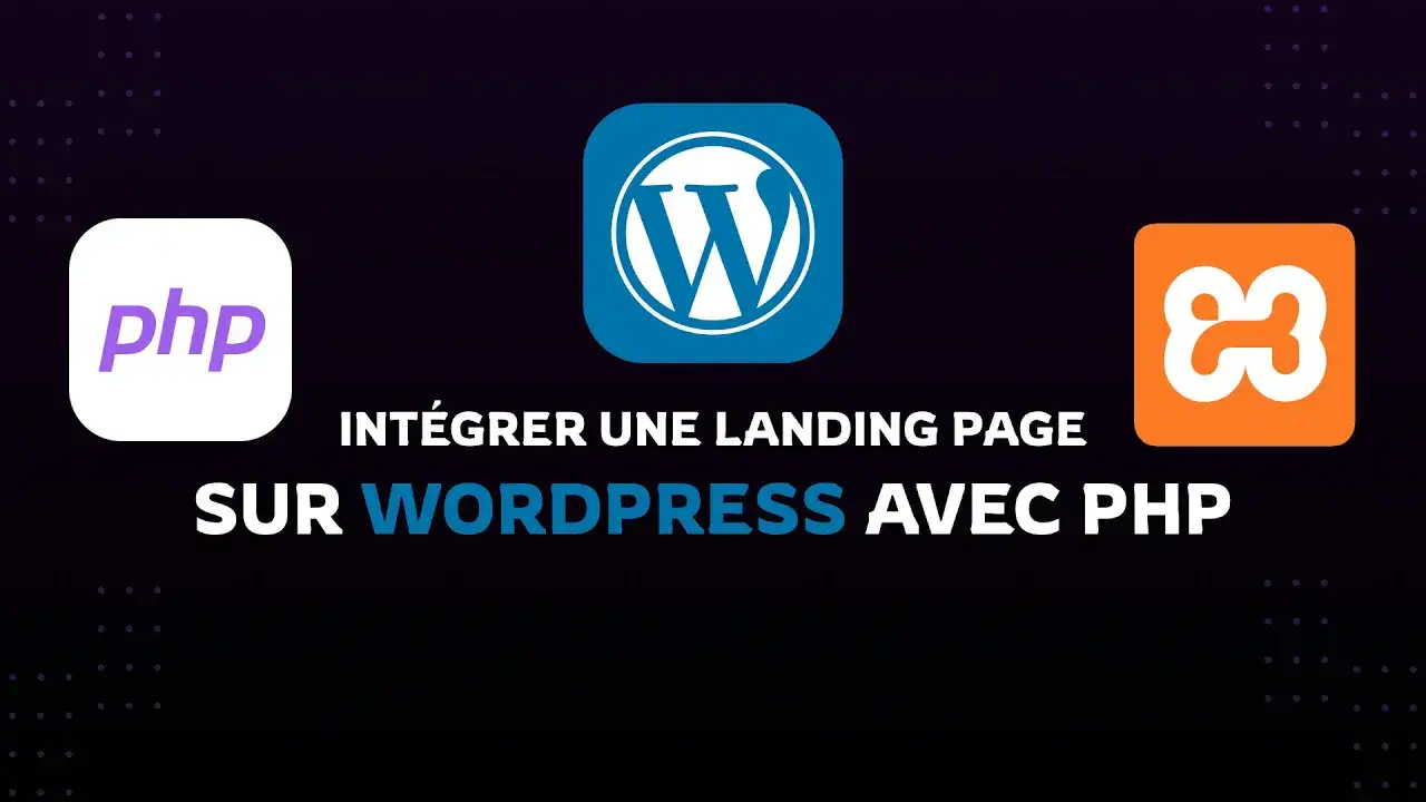 Intégrer une landing page sur WordPress